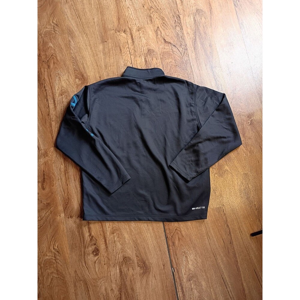 Ariat TEK Cold Series 1/4 Zip Pullover Mens XL Black - Picture 2 of 10
